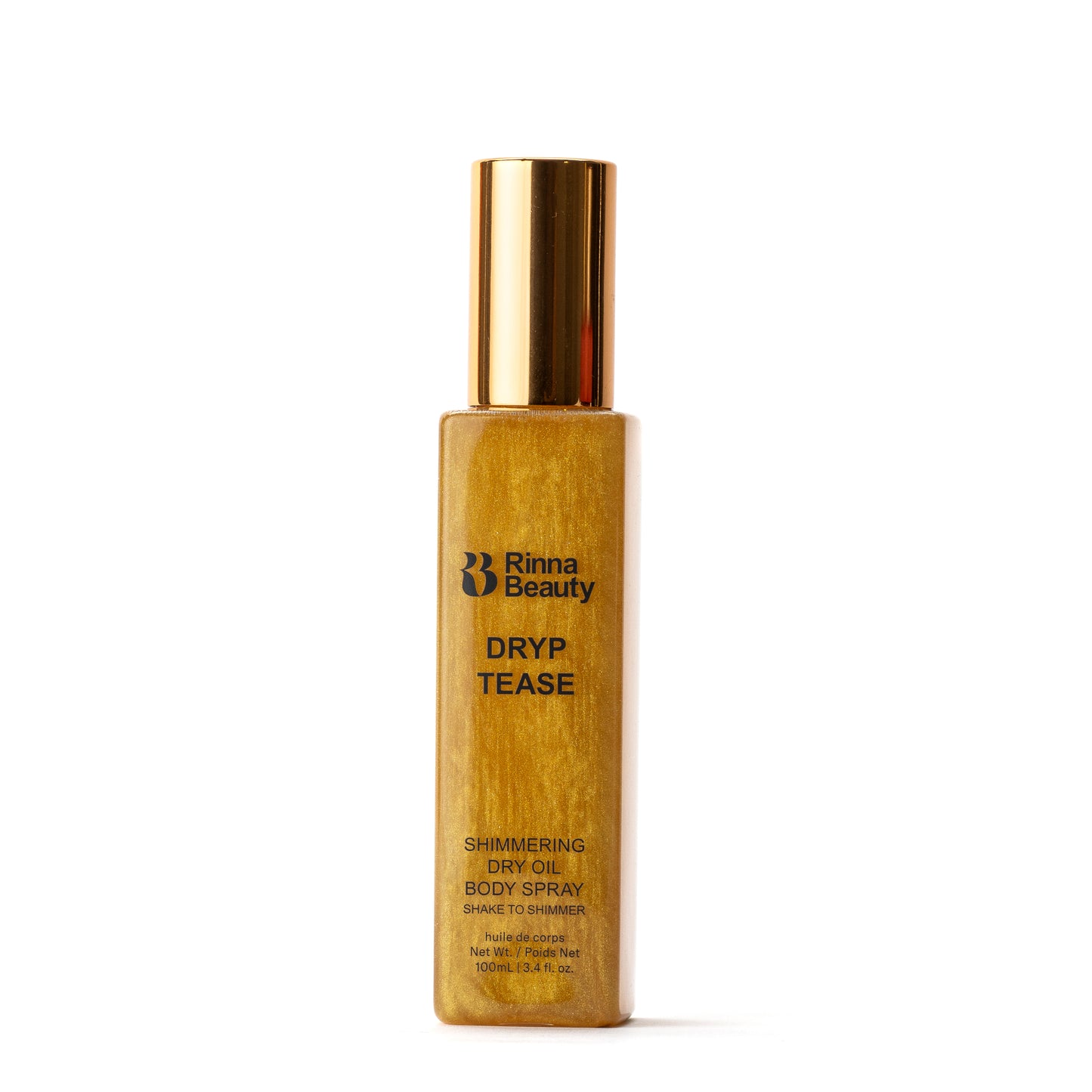 Shimmering Dryp Tease Dry Oil Body Spray